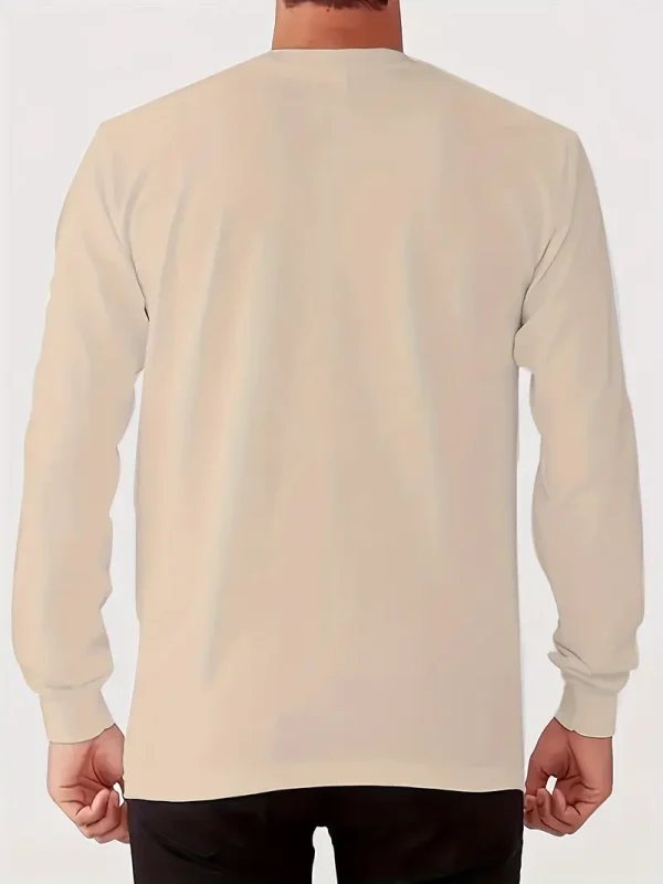 Men's Fashion Letter Print Long Sleeve - Image 2